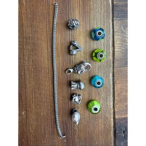 Retired Trollbeads snails in love 925 Bead